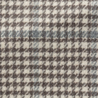 Sport Coat - Loro Piana Tan Wool-Cashmere Houndstooth with Light Grey Windowpane 9059 OMJ Clothing