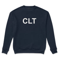 CLT Felt Letter Crewneck Sweatshirts OMJ Clothing