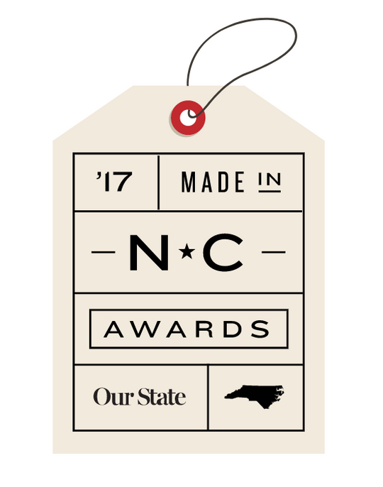 Press: 2017 Made in North Carolina Awards Winner!