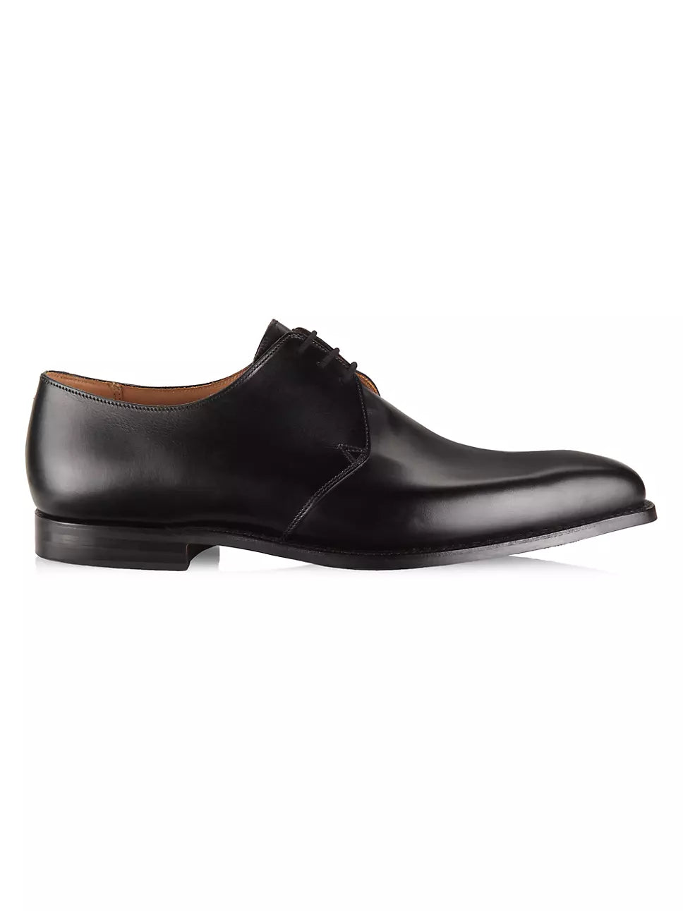 Crockett & Jones Highbury Black Derby Shoe