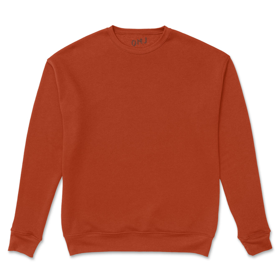 Burnt Orange Crewneck Sweatshirt